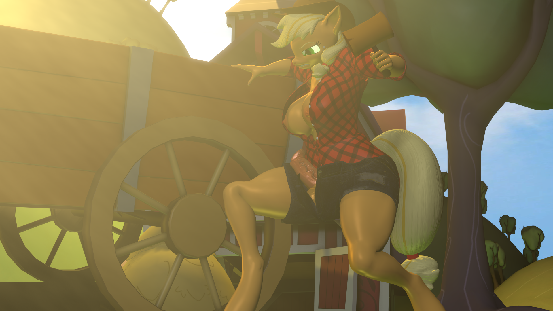 Applejack (Mlp) Rule 34 Image