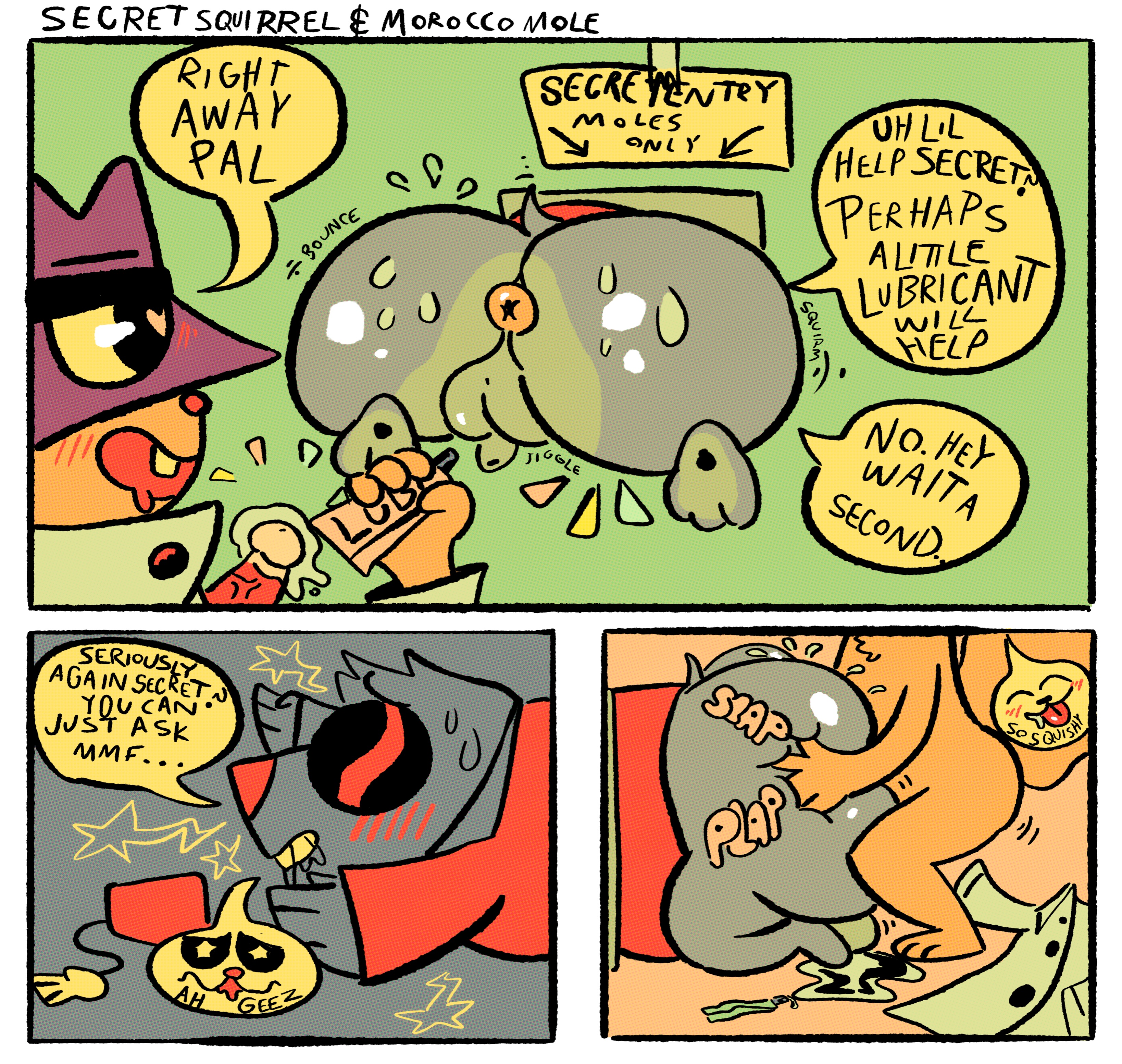 Secret Squirrel (Hanna-Barbera) Rule 34 Image