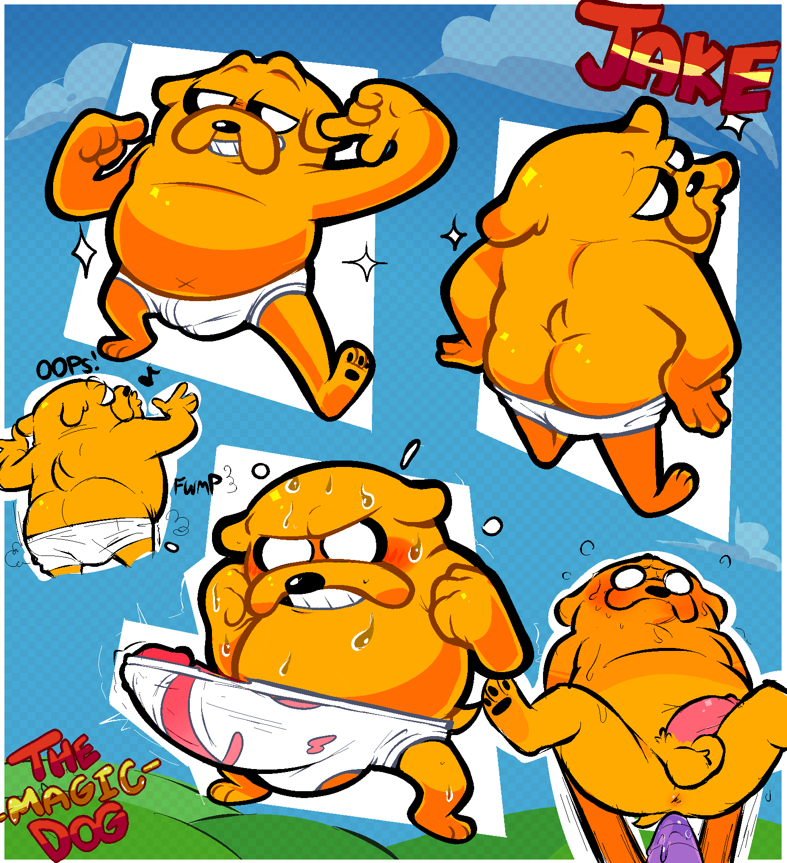 Jake The Dog (Adventure Time) Rule 34 Image