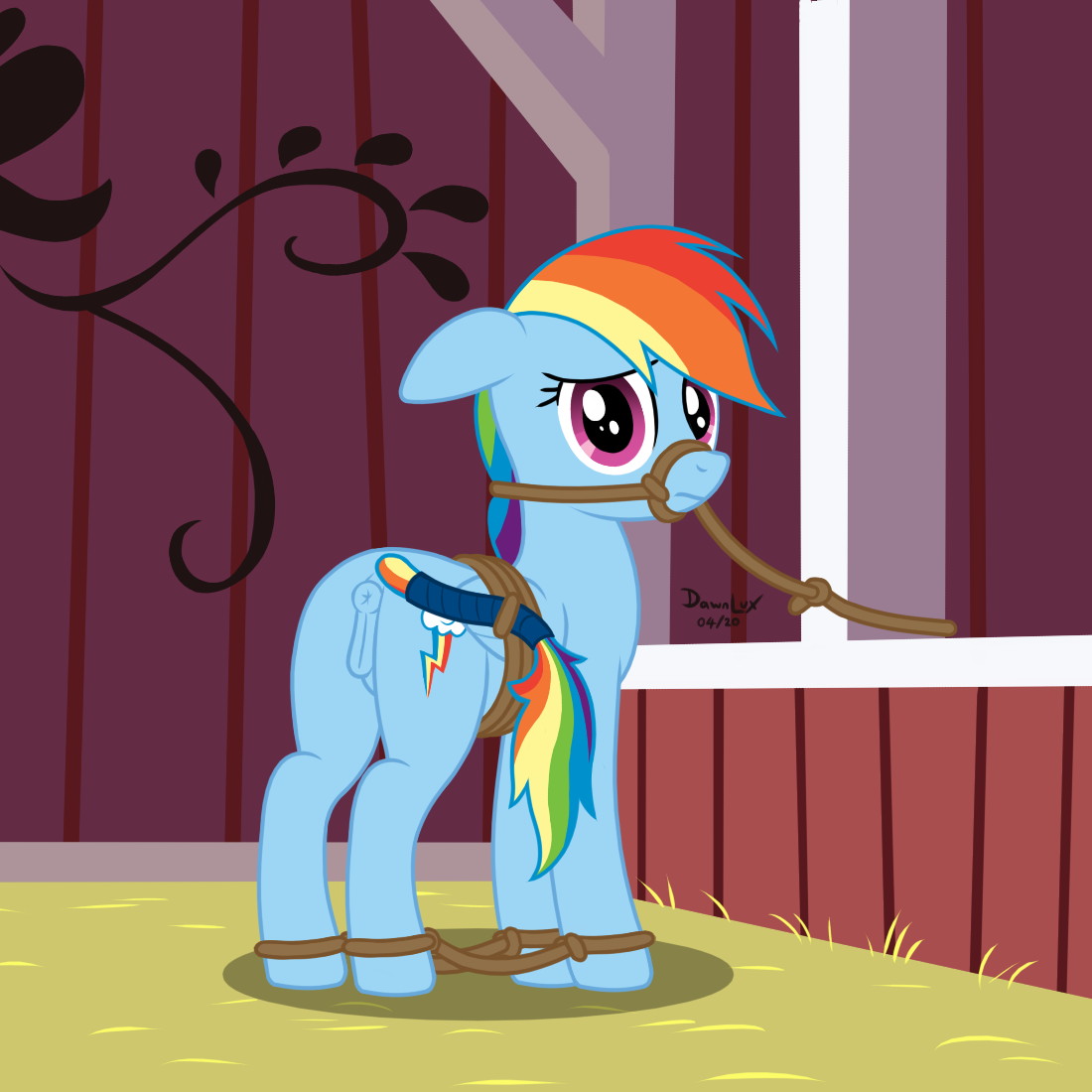 Rainbow Dash (Mlp) Rule 34 Image