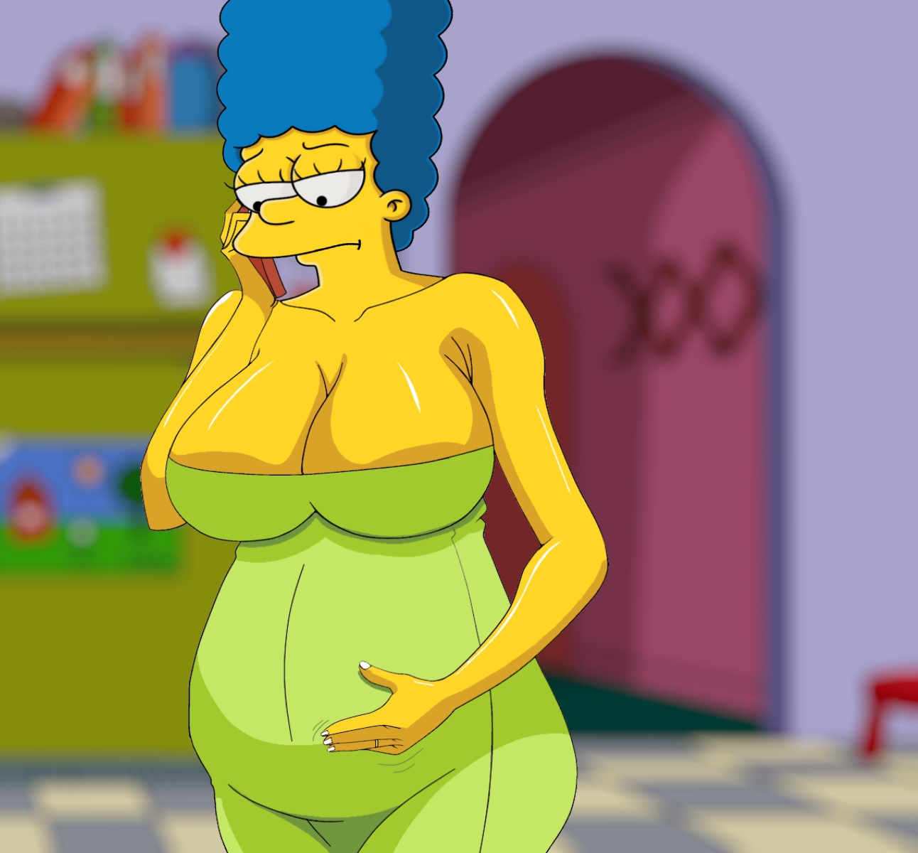 Marge Simpson (The Simpsons) Rule 34 Image