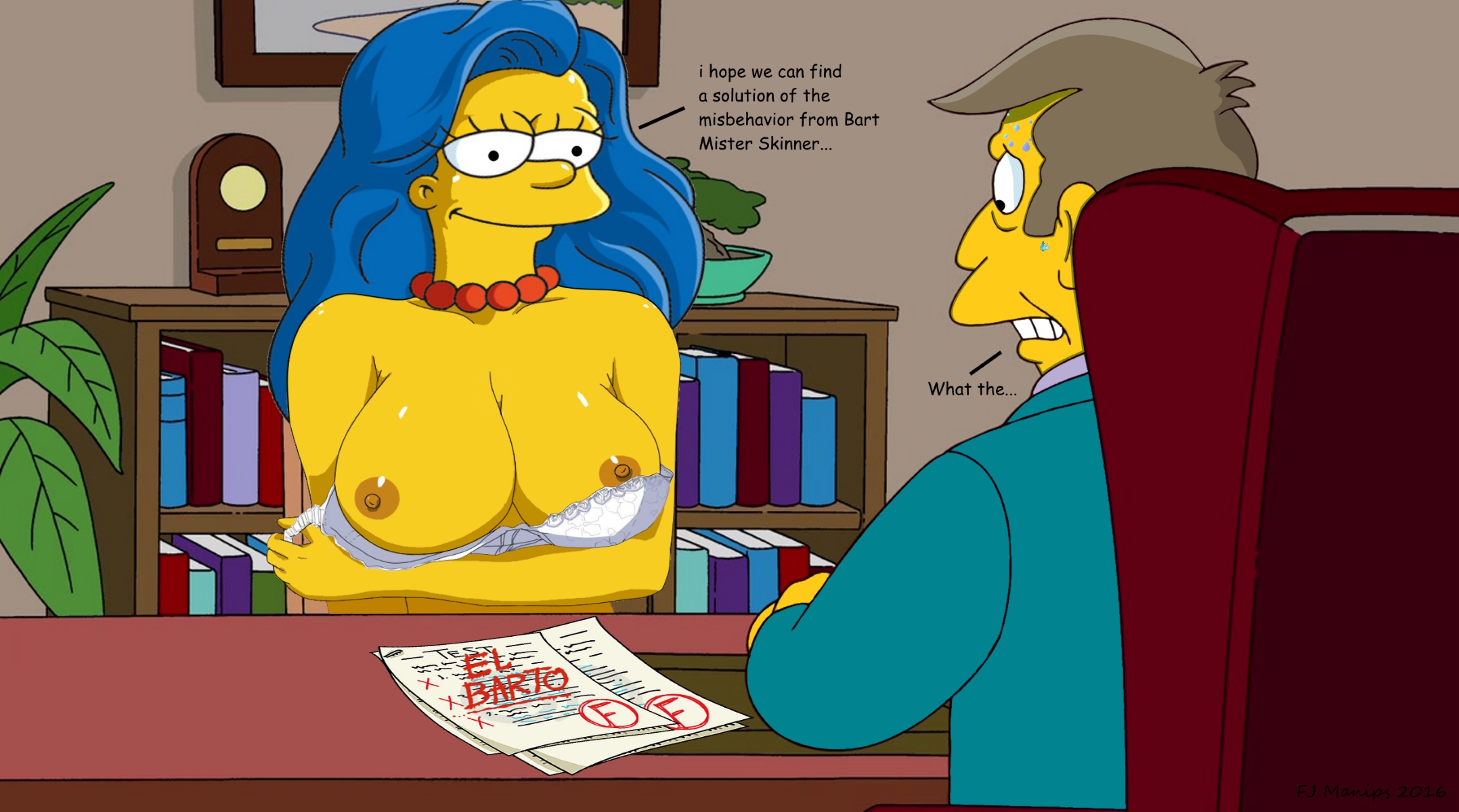 Marge Simpson (20th Century Studios) Rule 34 Image