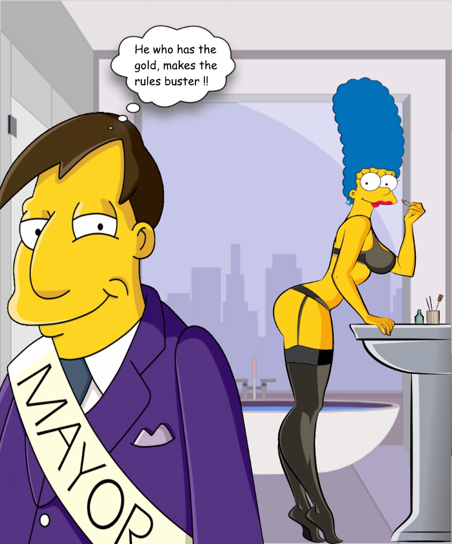Marge Simpson (20th Century Studios) Rule 34 Image