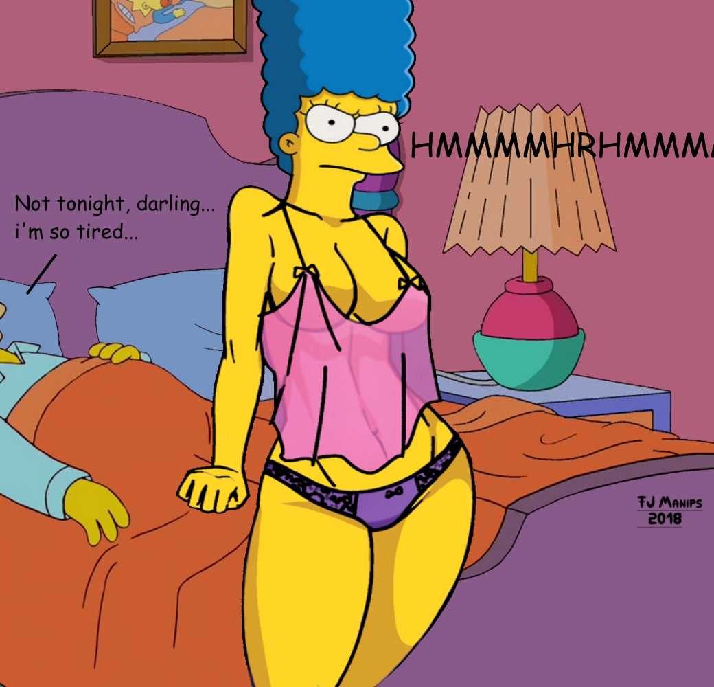 Marge Simpson (The Simpsons) Rule 34 Image