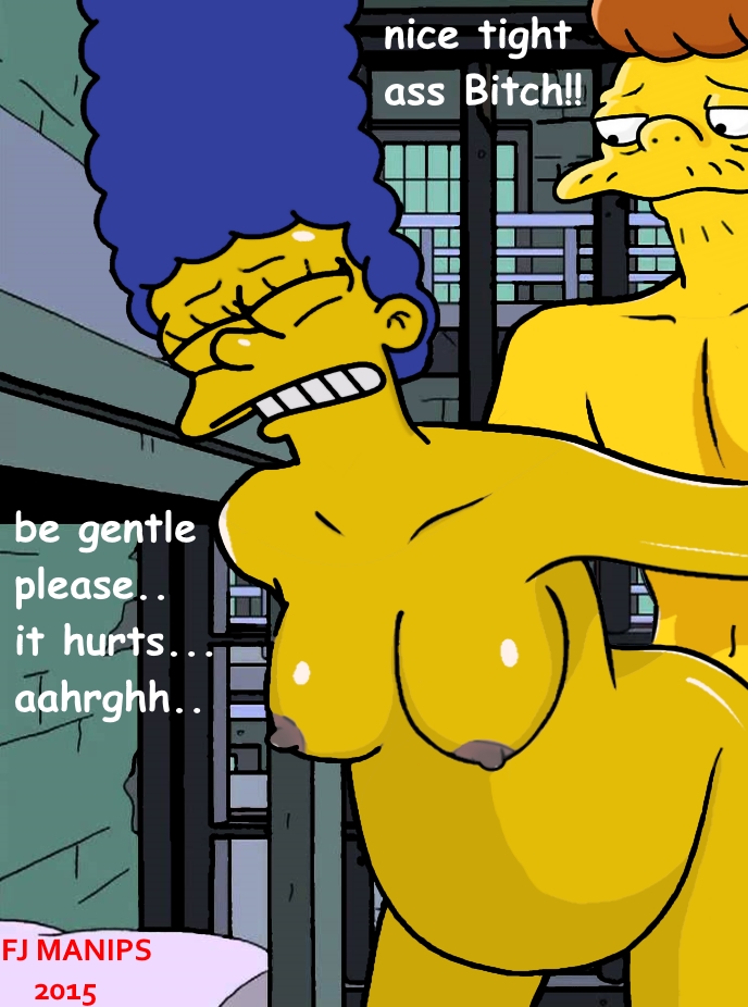 Marge Simpson (The Simpsons) Rule 34 Image