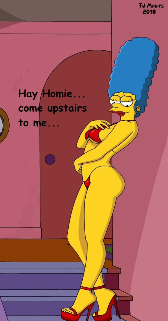 Marge Simpson (The Simpsons) Rule 34 Image