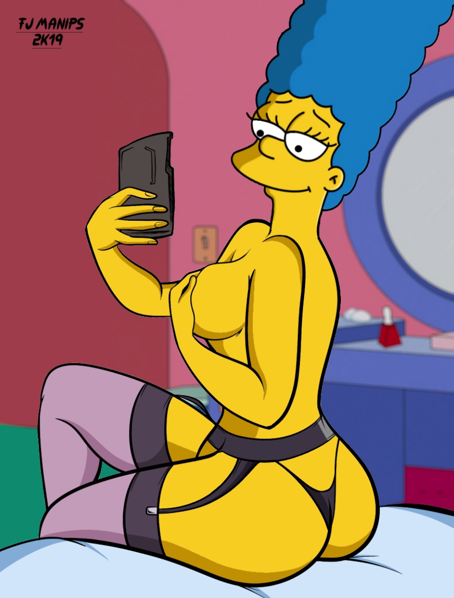 Marge Simpson (The Simpsons) Rule 34 Image