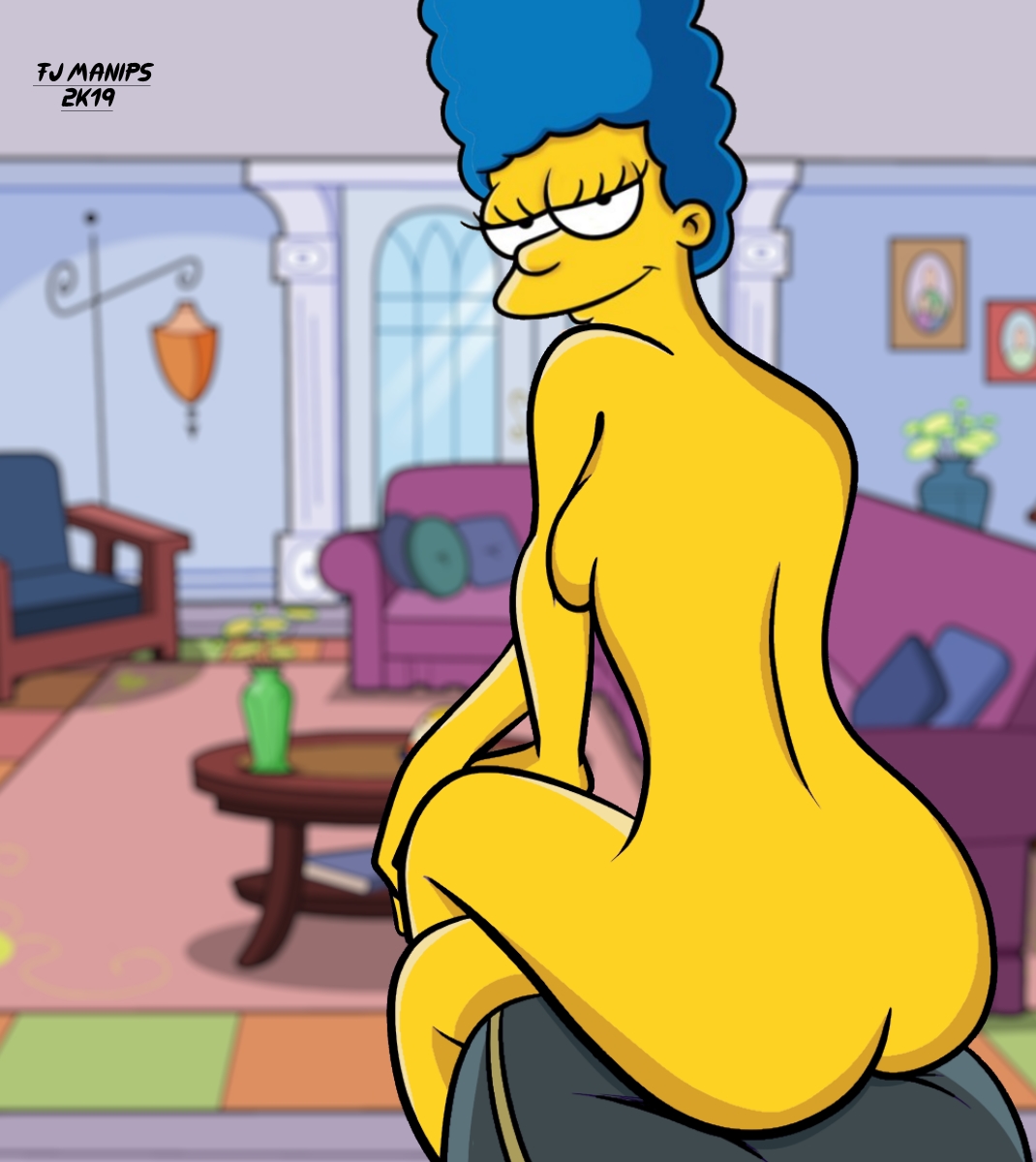 Marge Simpson (The Simpsons) Rule 34 Image