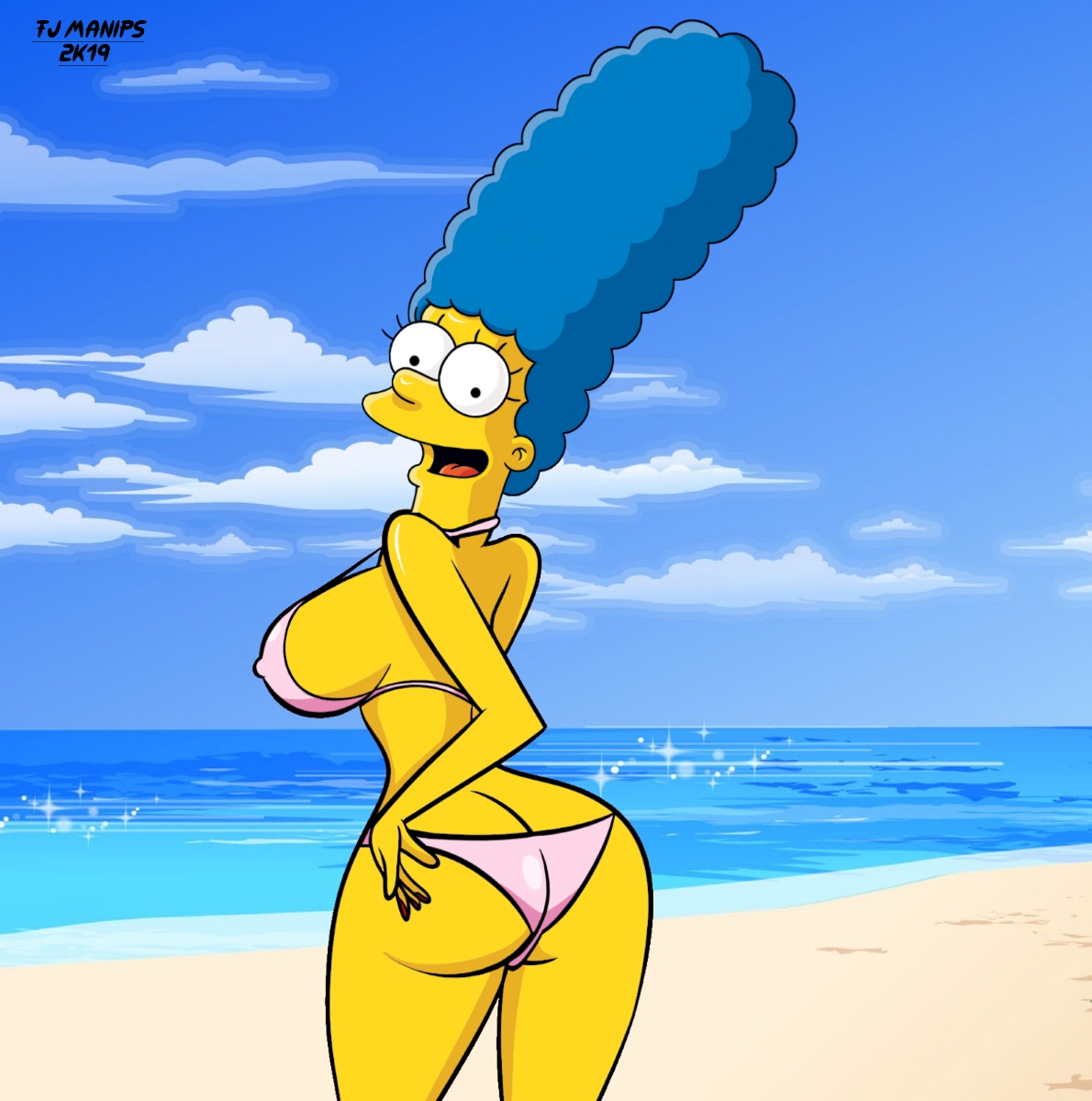 Marge Simpson (The Simpsons) Rule 34 Image