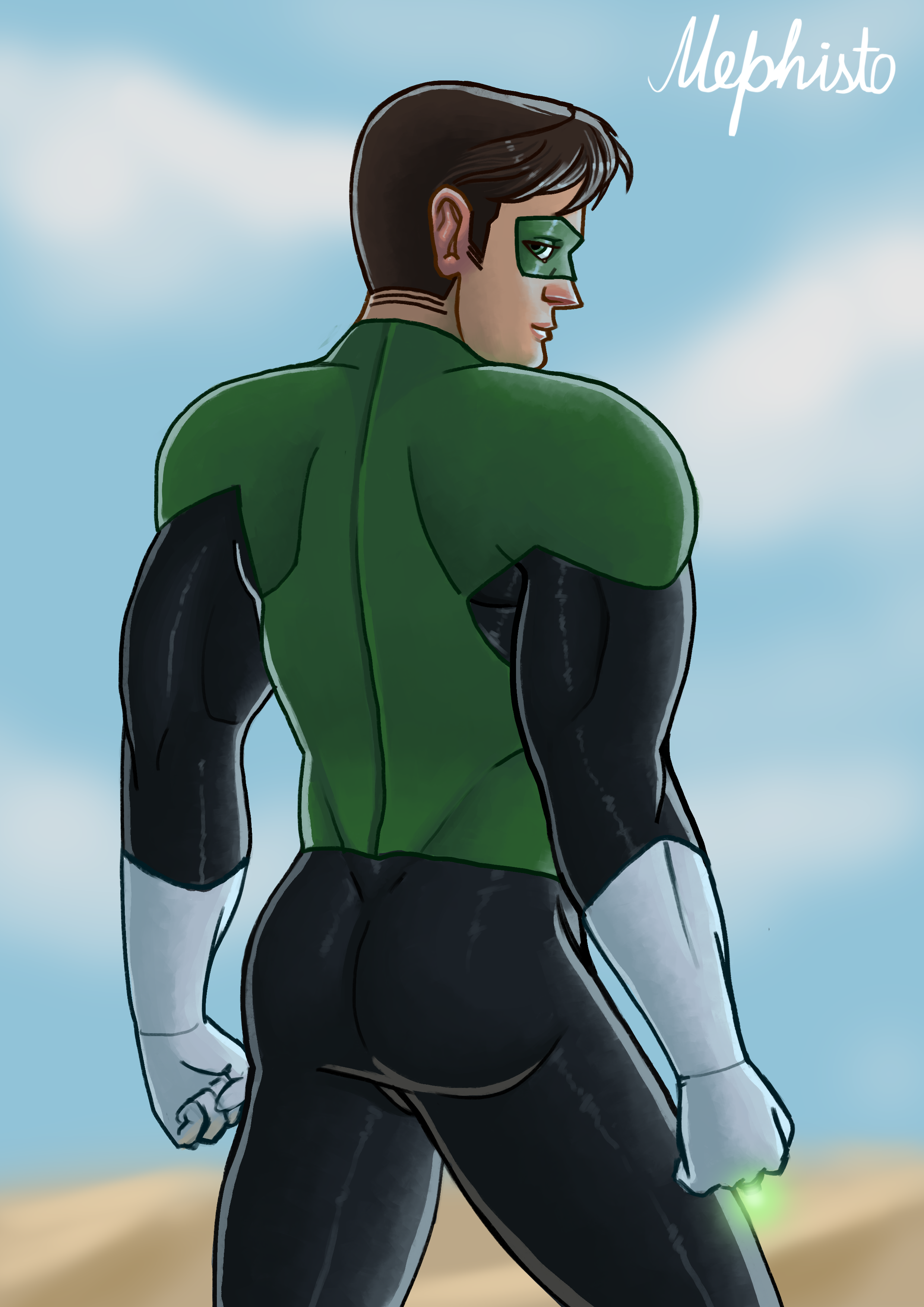 Green Lantern (Dc) Rule 34 Image