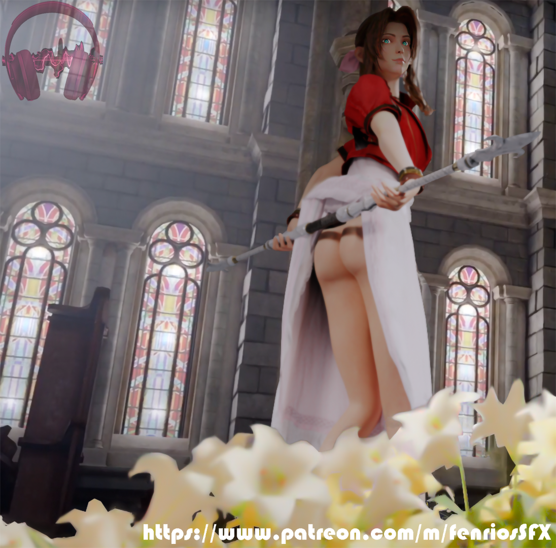 Aerith Gainsborough (Final Fantasy) Rule 34 Image
