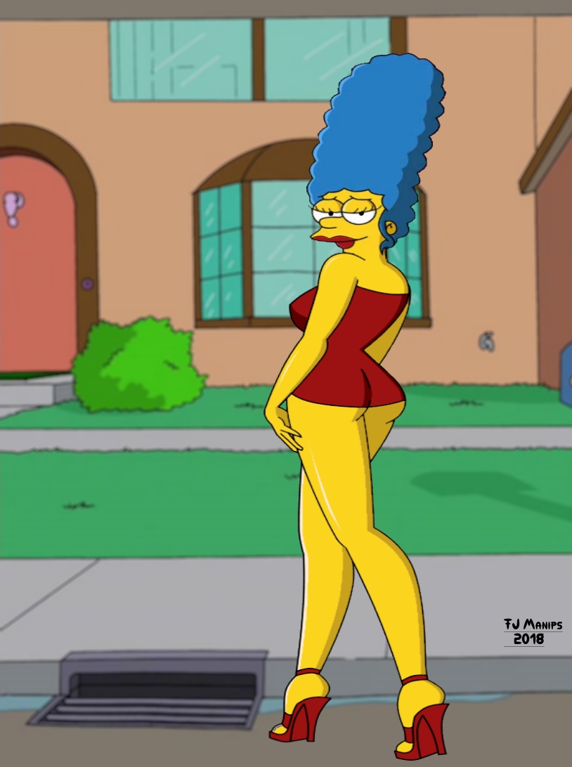 Marge Simpson (The Simpsons) Rule 34 Image