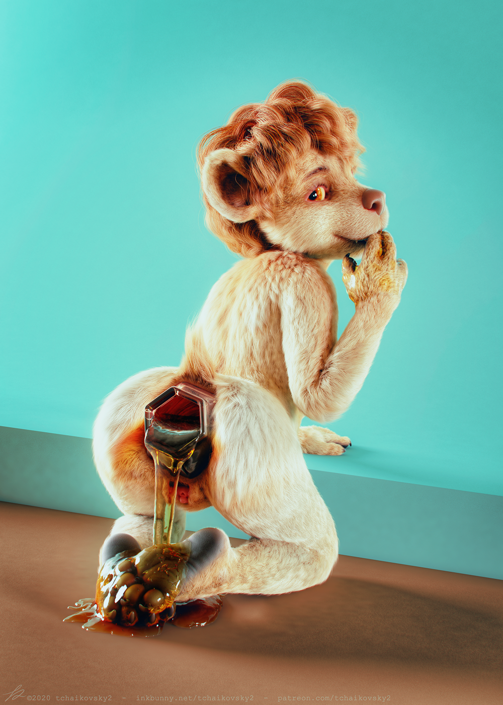 Amber (Bear) Rule 34 Image