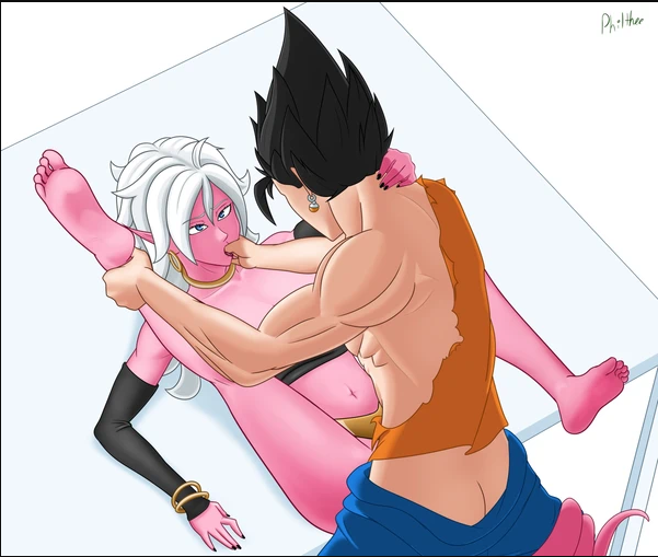 Android 21 (Dragon Ball) Rule 34 Image