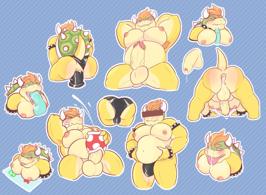 Bowser (Mario (Series)) Rule 34 Image