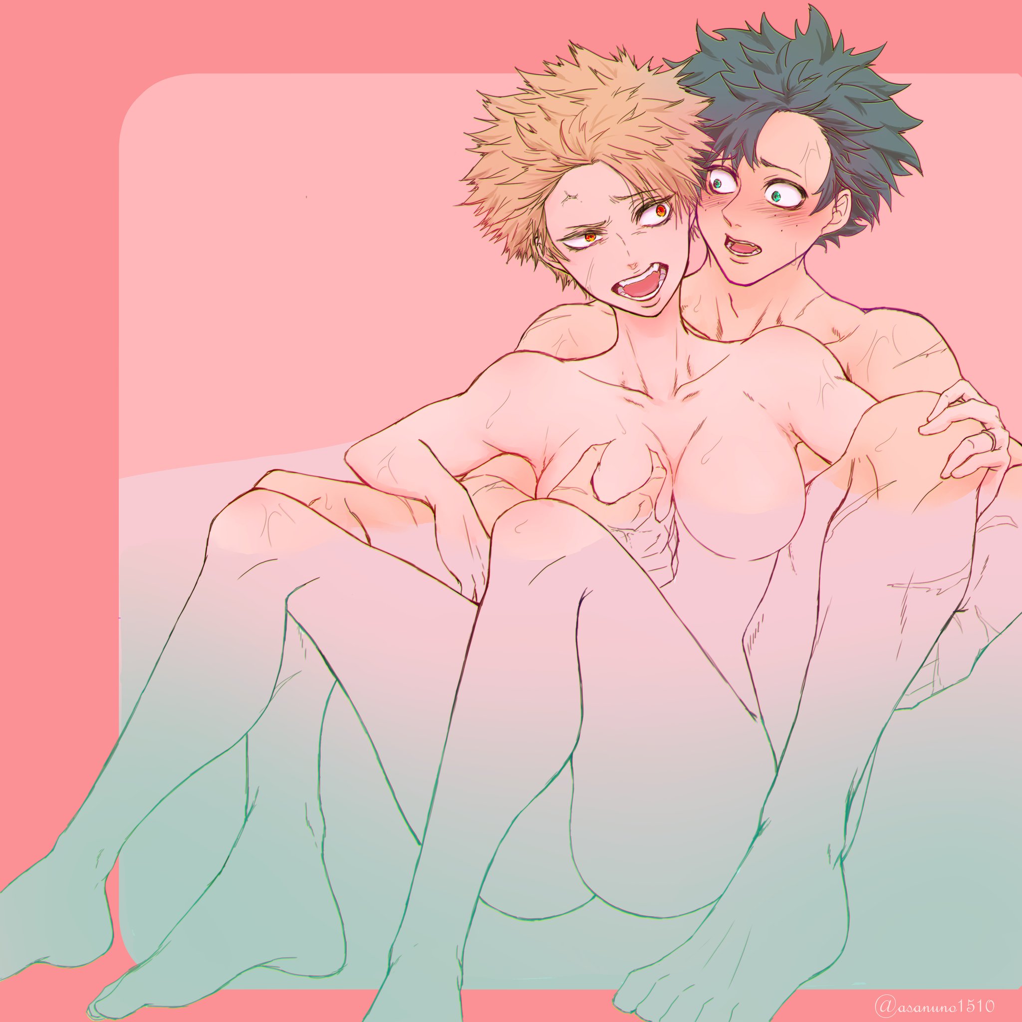 Female Bakugou (My Hero Academia) Rule 34 Image