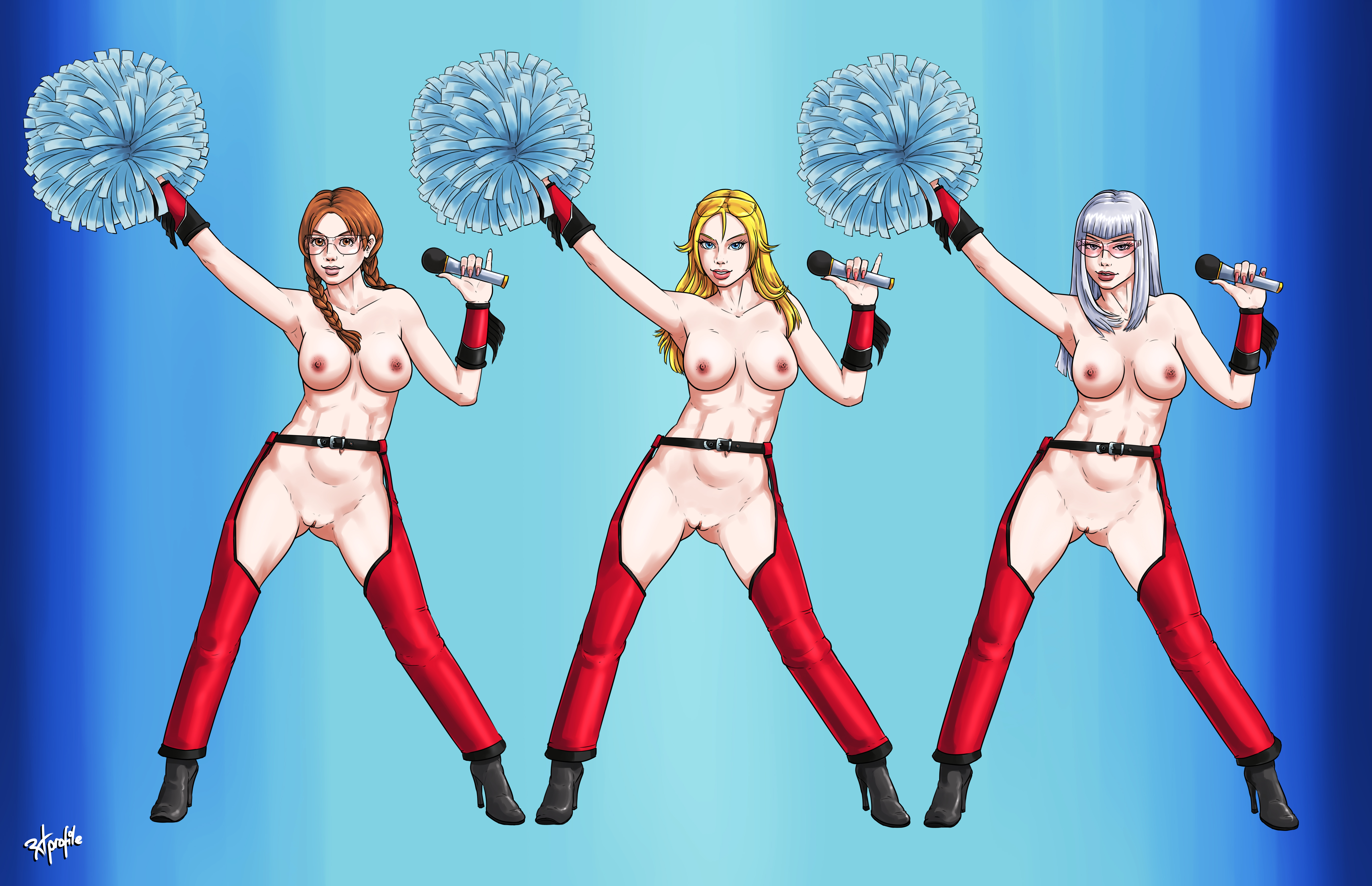 Agent Foxx (Elite Beat Agents) Rule 34 Image