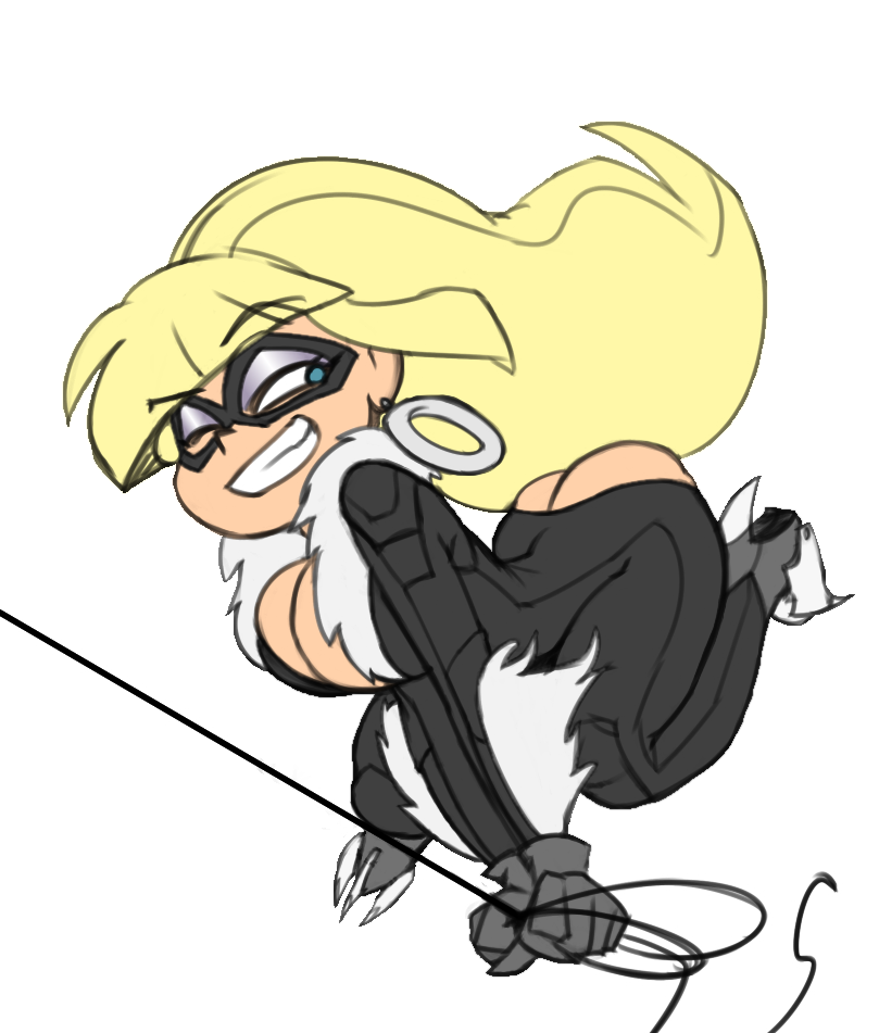 Black Cat (Cosplay) Rule 34 Image