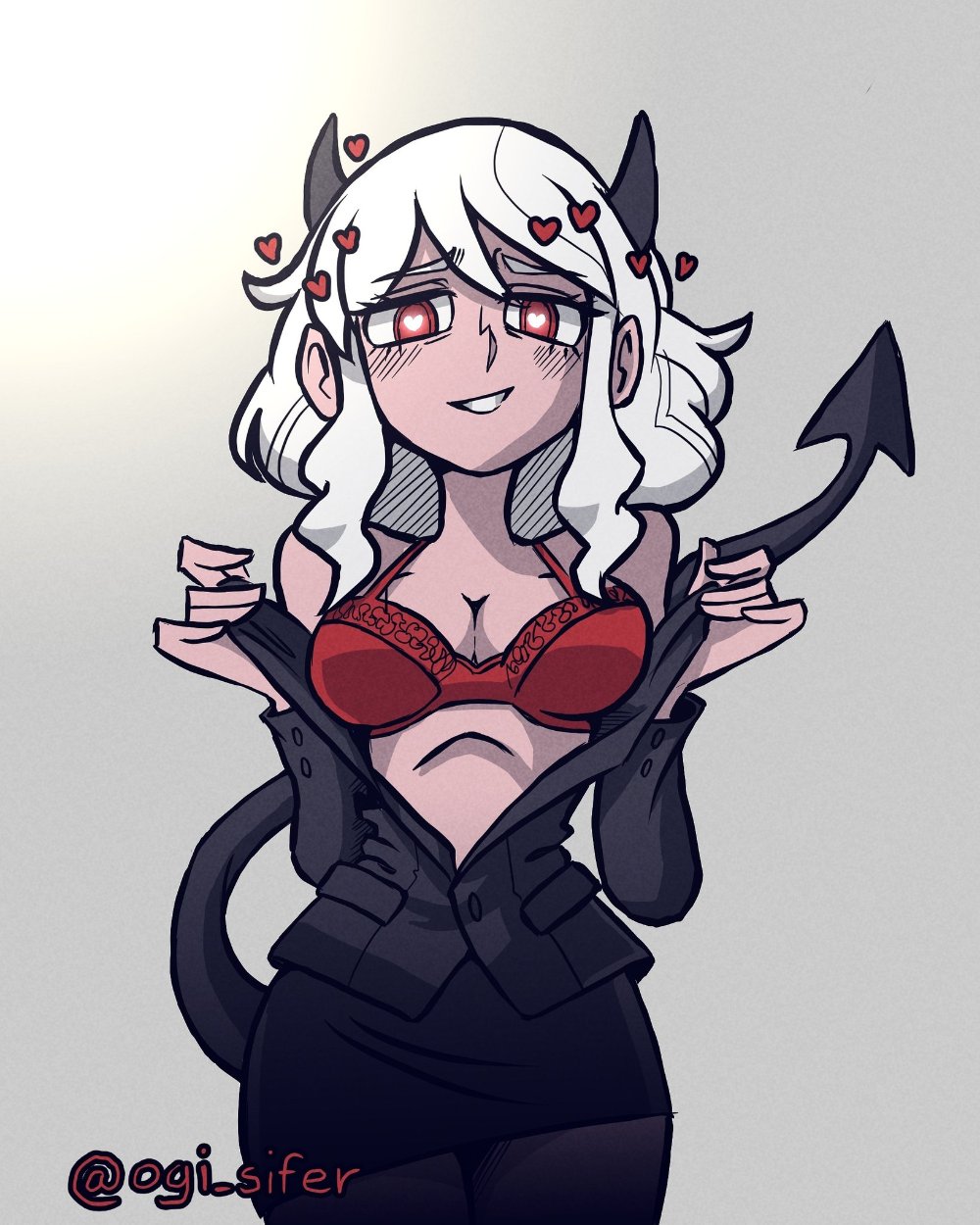 Modeus (Helltaker) Rule 34 Image