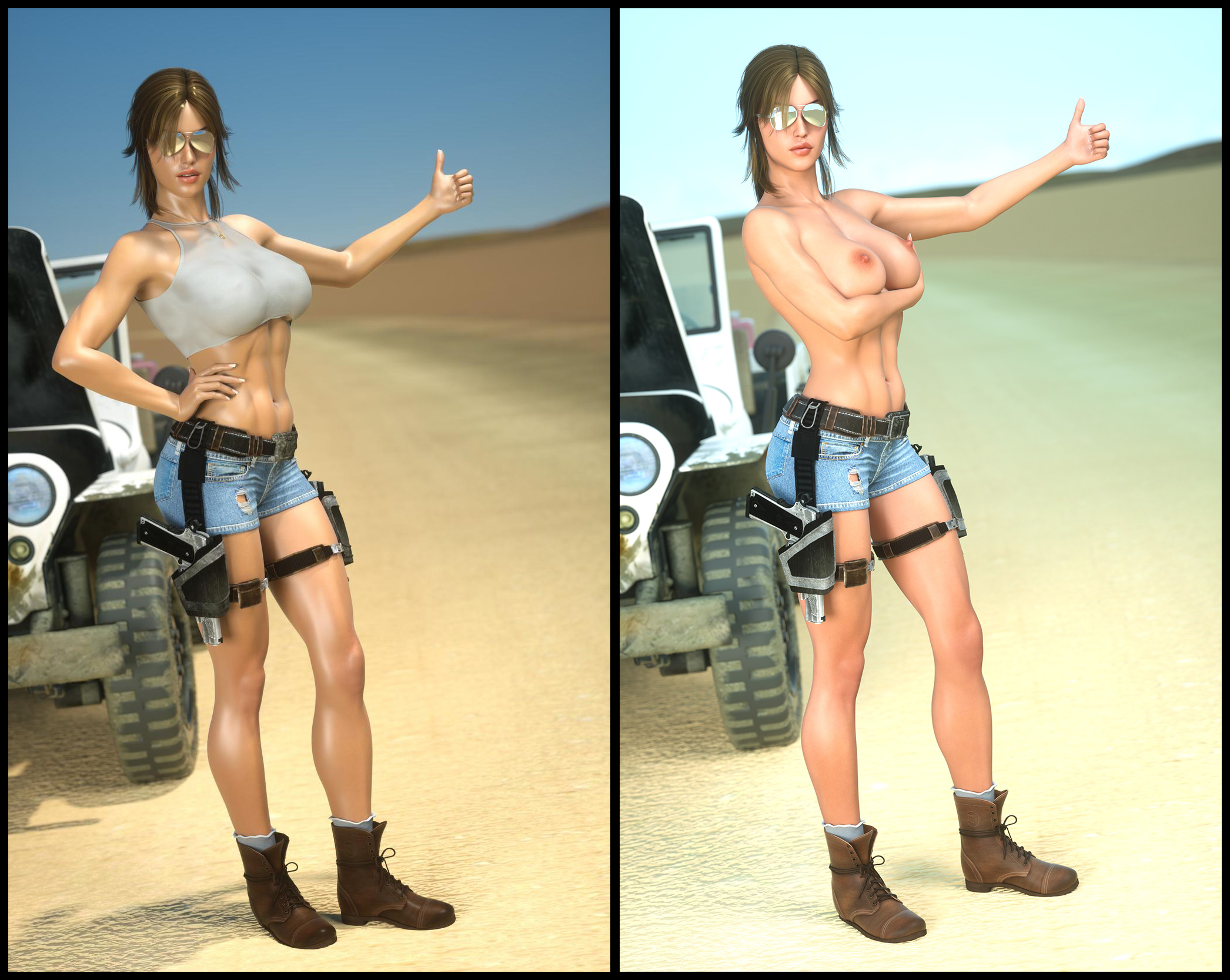 Lara Croft (Tomb Raider) Rule 34 Image