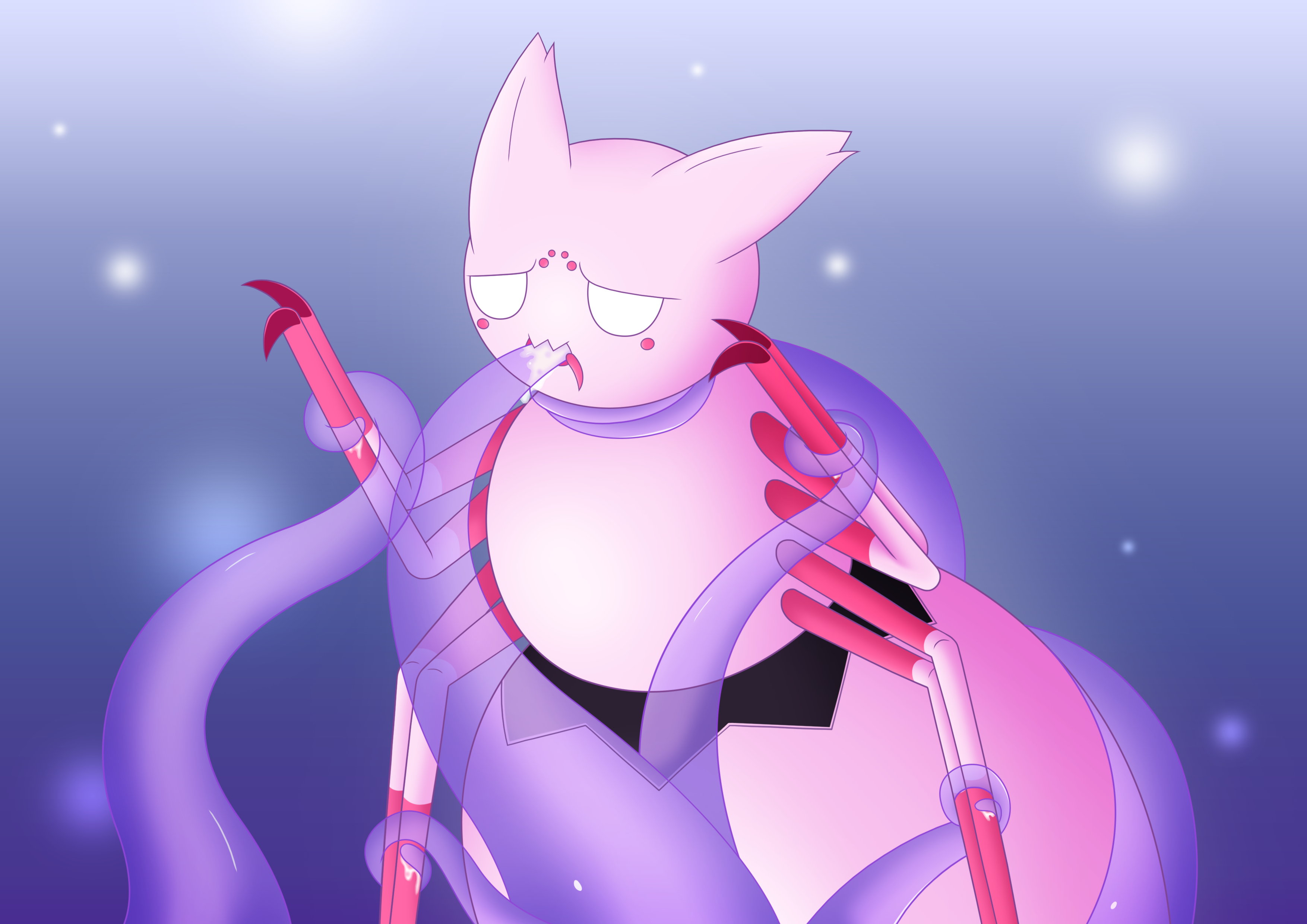 Baku (Kumo Desu Ga Nani Ka?) Rule 34 Image