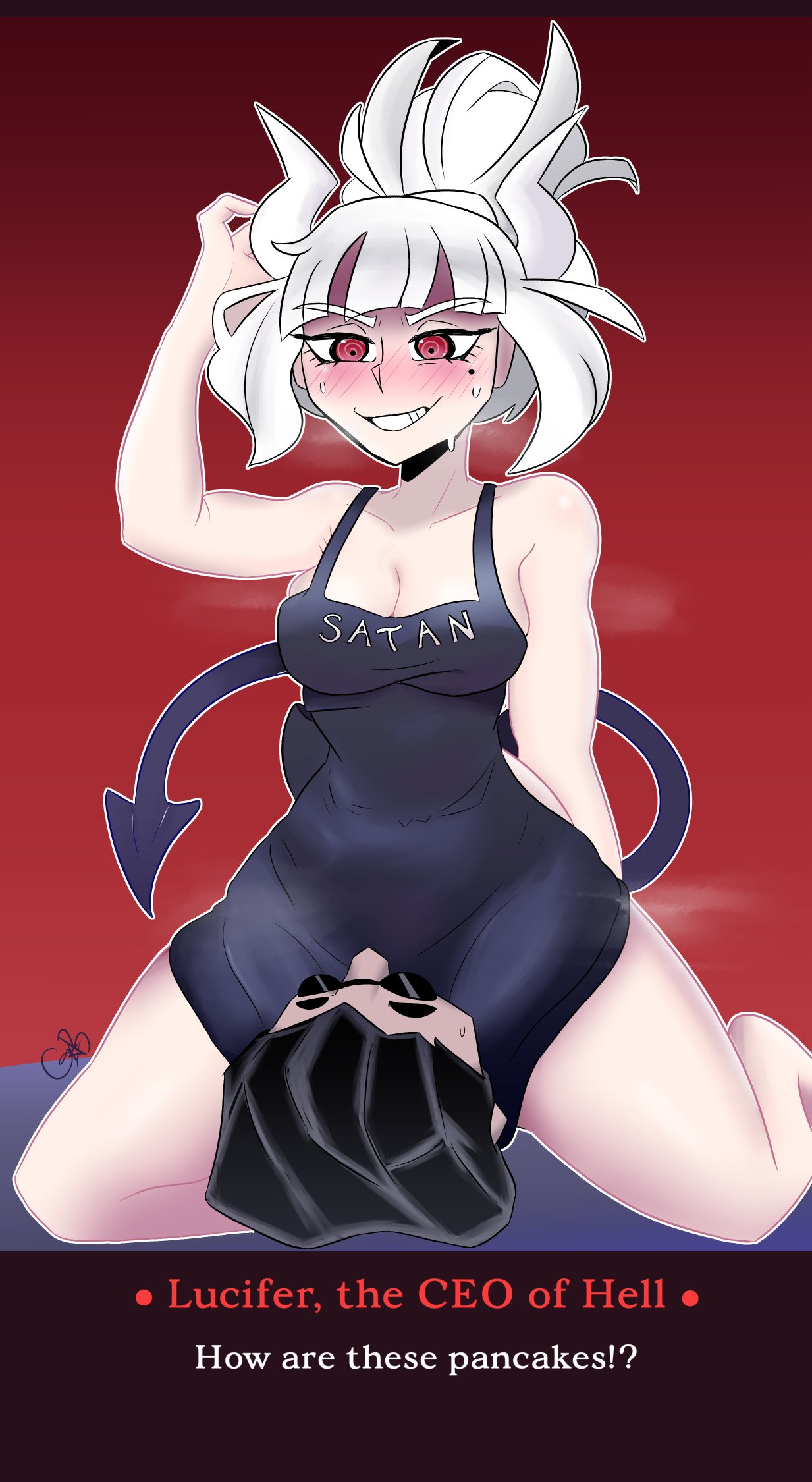 Lucifer (Helltaker) Rule 34 Image