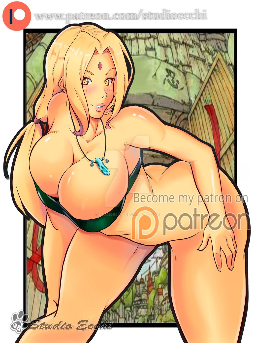 Tsunade (Naruto) Rule 34 Image