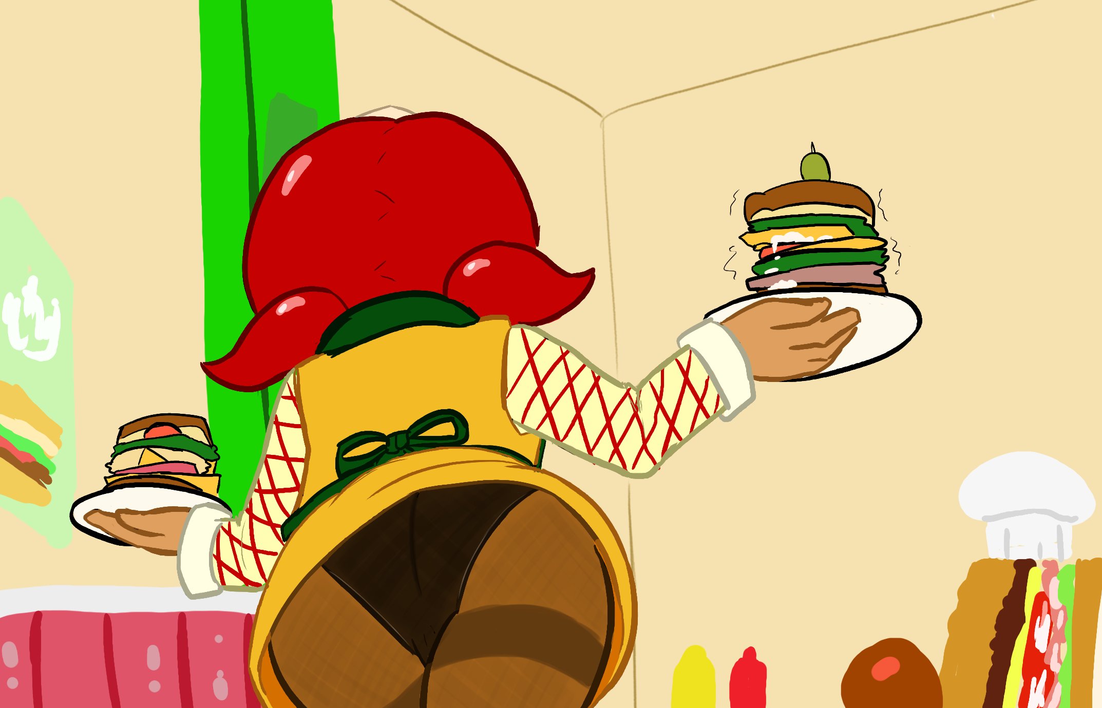 Sandwich Cookie (Cookie Run) Rule 34 Image