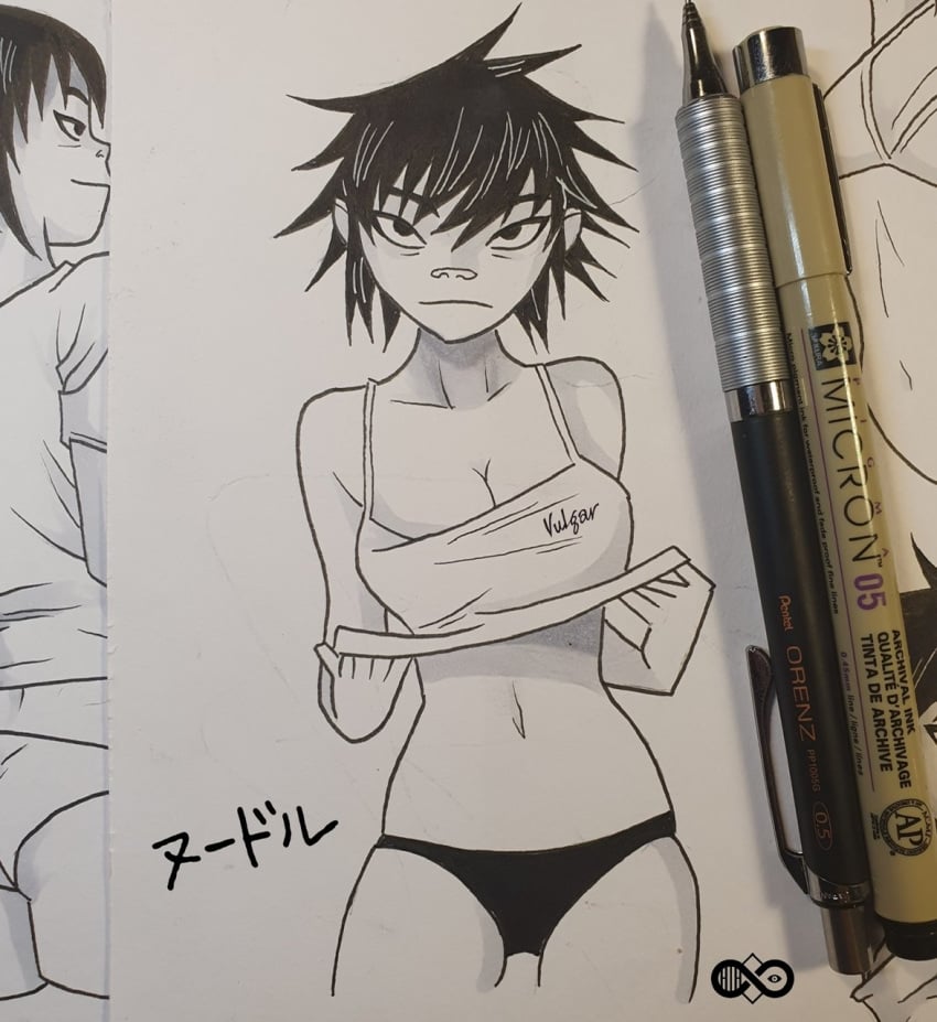 Noodle (Gorillaz) Rule 34 Image
