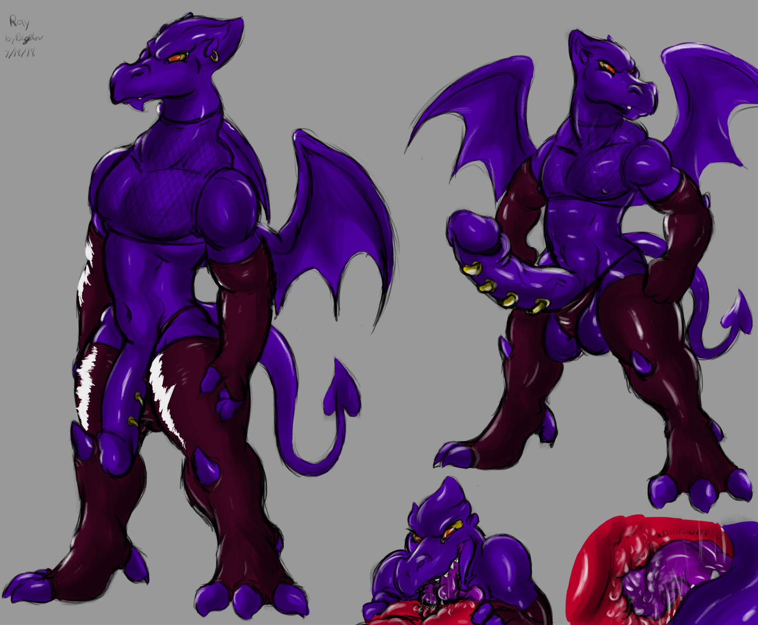 Ray (Metroid) Rule 34 Image