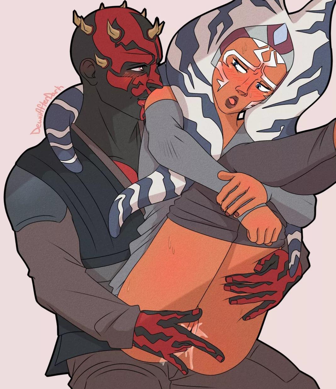 Ahsoka Tano (Star Wars) Rule 34 Image