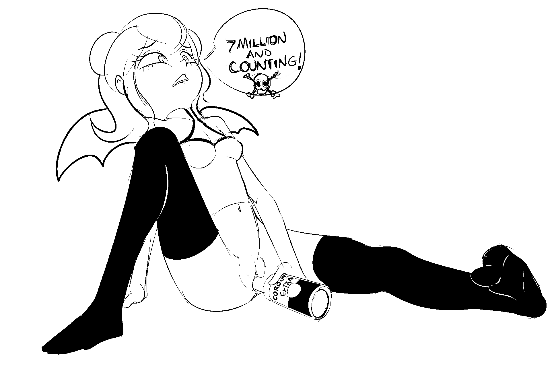 Corona Chan (Corona (Beer)) Rule 34 Image