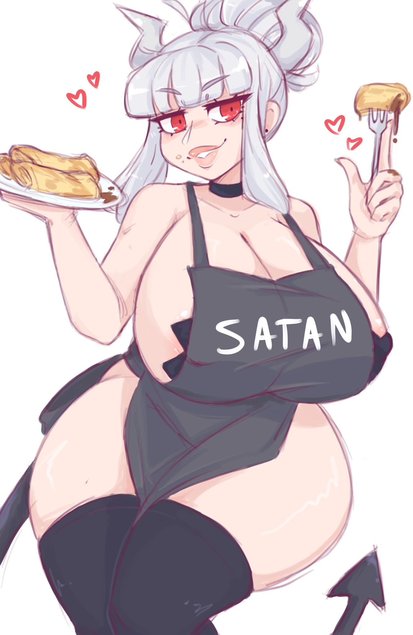 Lucifer (Helltaker) Rule 34 Image