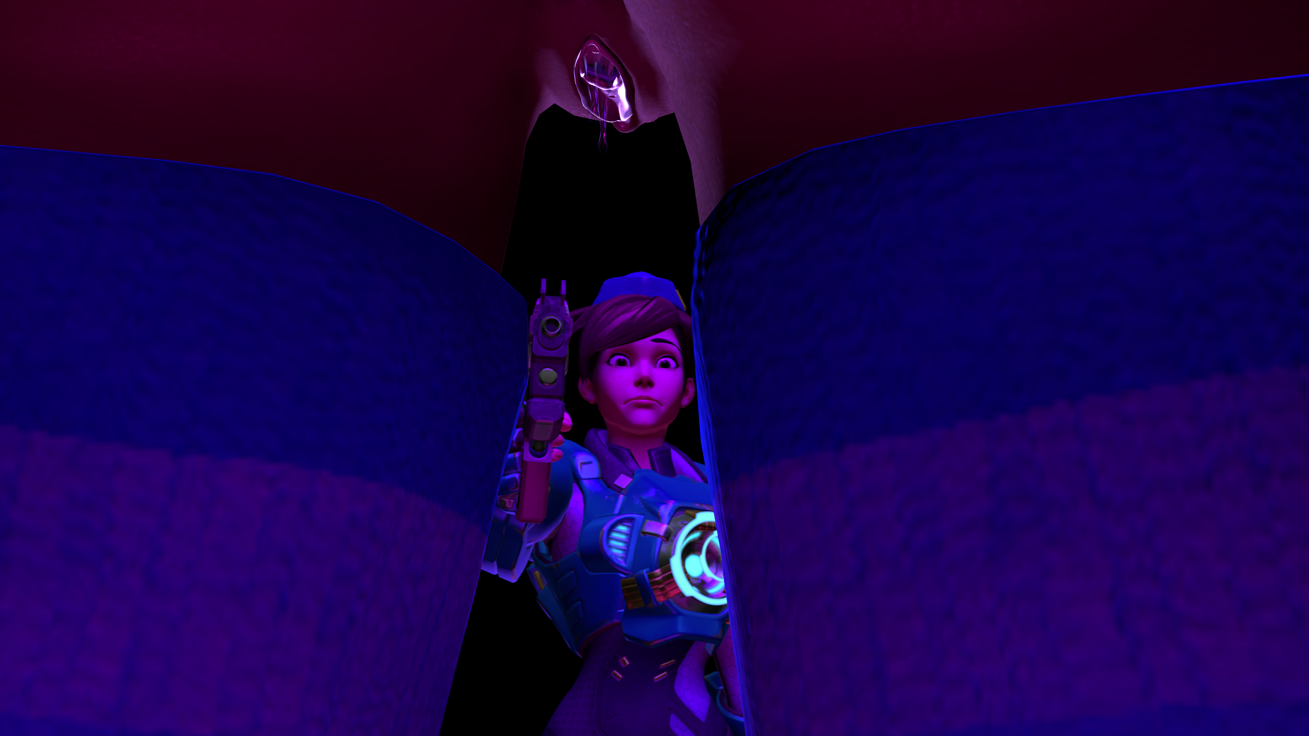 Cadet Oxton (Overwatch) Rule 34 Image