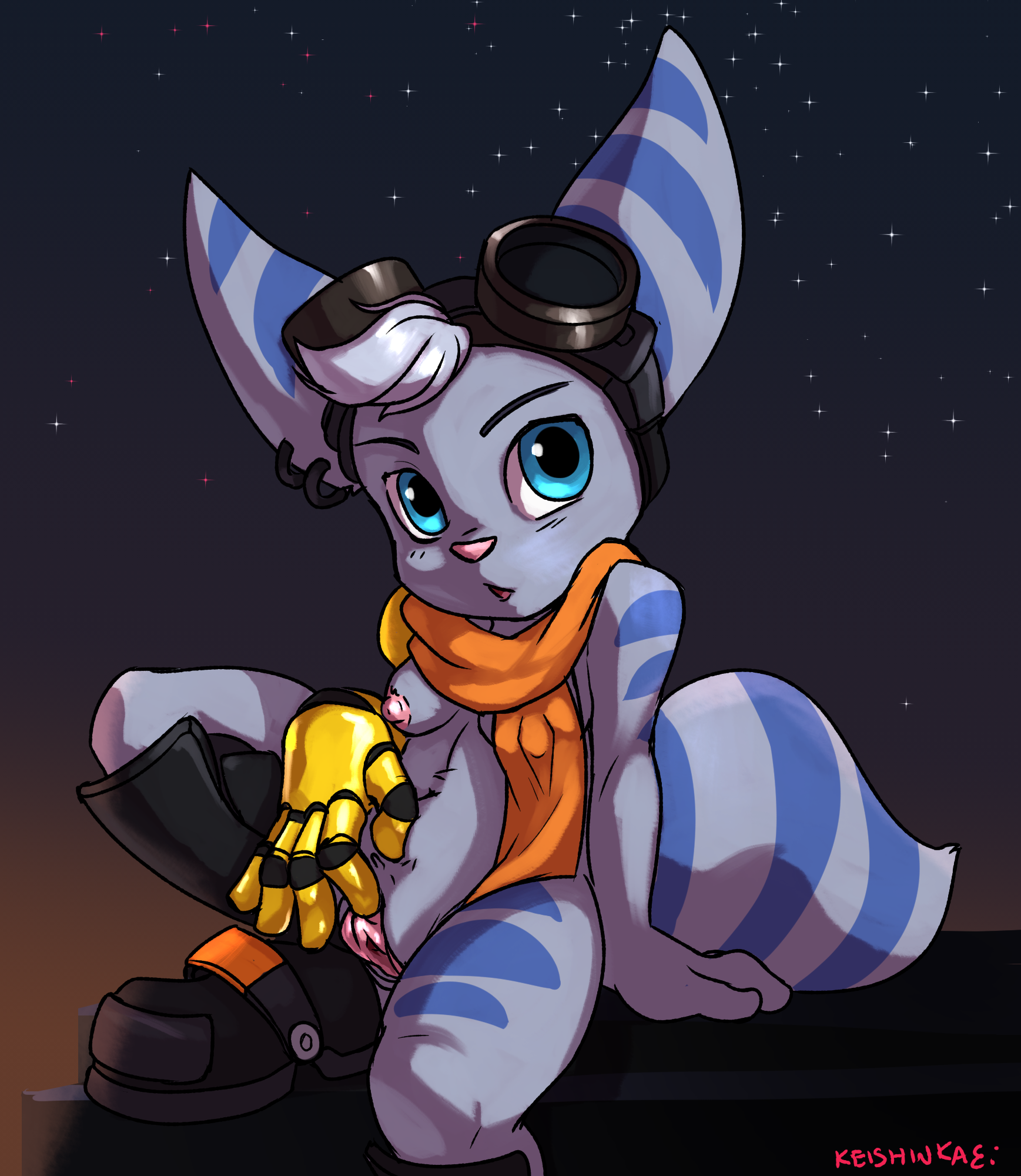 Rivet (Ratchet And Clank) Rule 34 Image