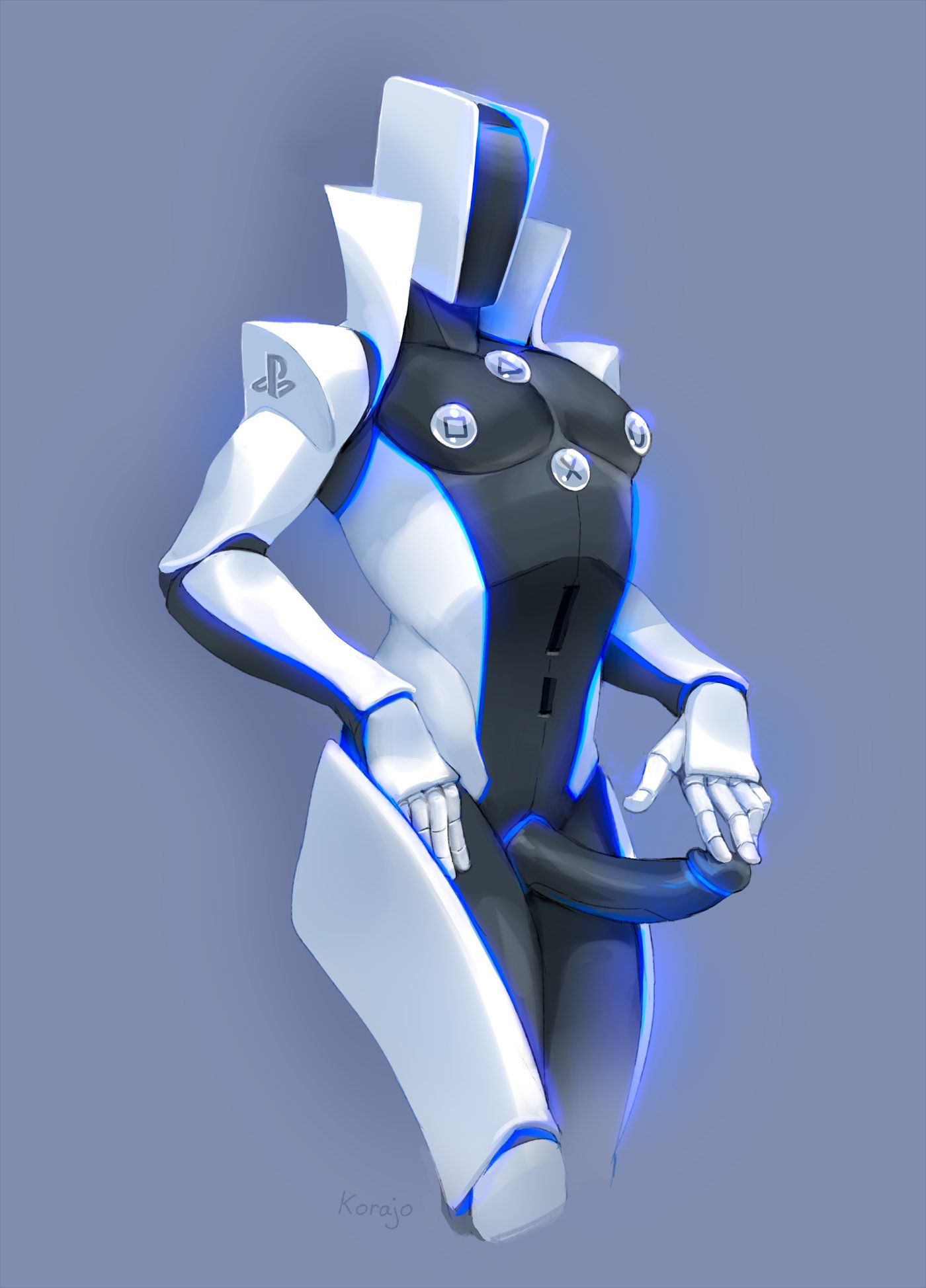 Ps5-Tan (Console-Tan) Rule 34 Image