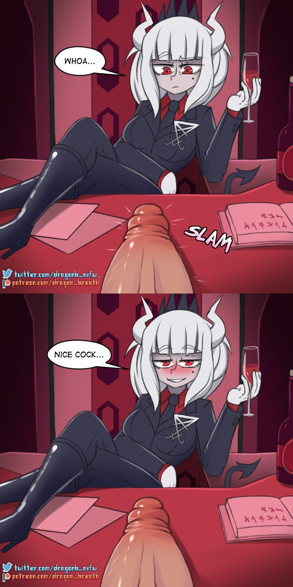 Lucifer (Helltaker) Rule 34 Image