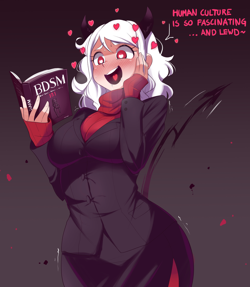 Modeus (Helltaker) Rule 34 Image
