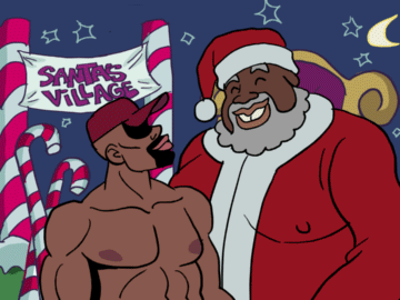Black Santa Rule 34 Image