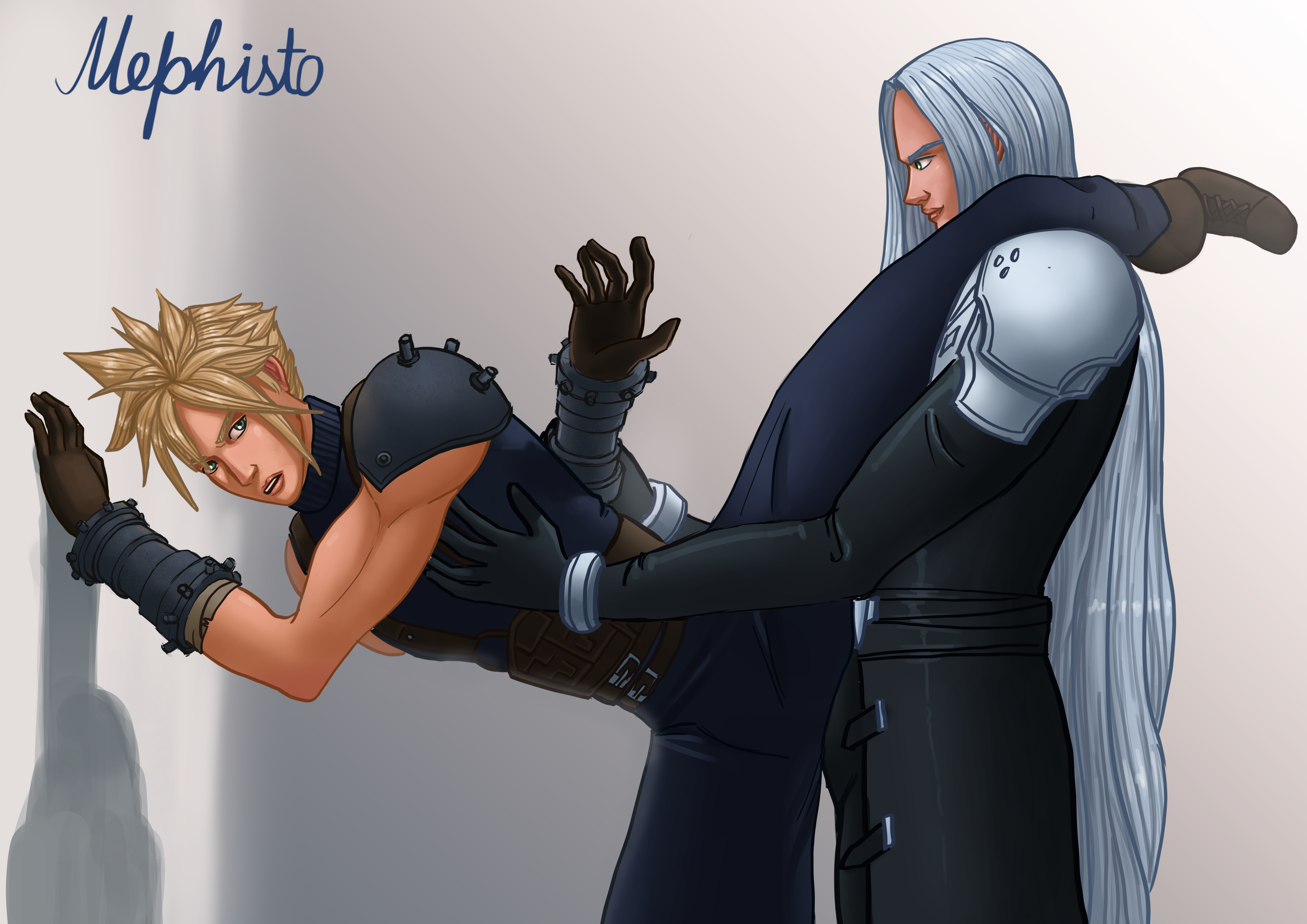 Cloud Strife (Final Fantasy) Rule 34 Image