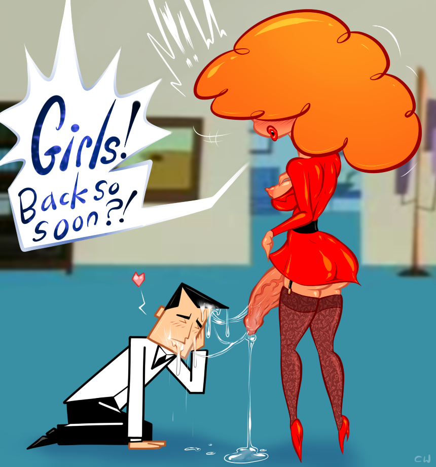Professor Utonium (Powerpuff Girls) Rule 34 Image