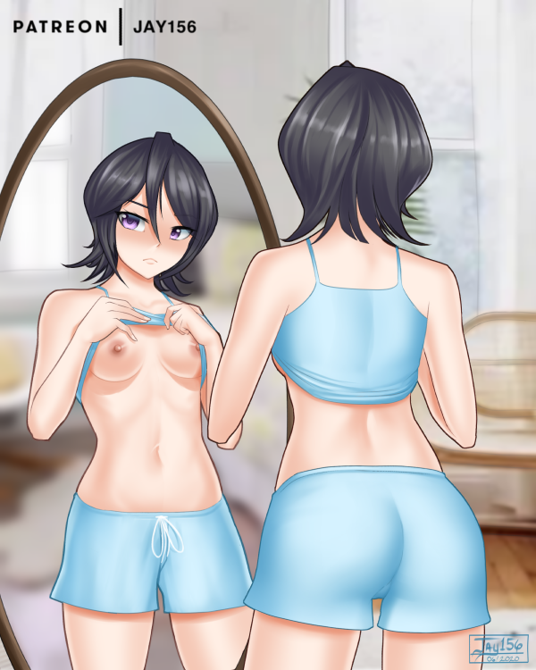 Kuchiki Rukia (Bleach) Rule 34 Image