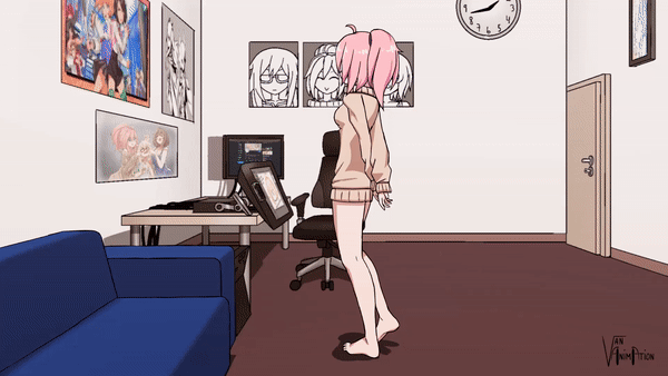 Pink-Haired Girl (Kaynimatic) Rule 34 Image