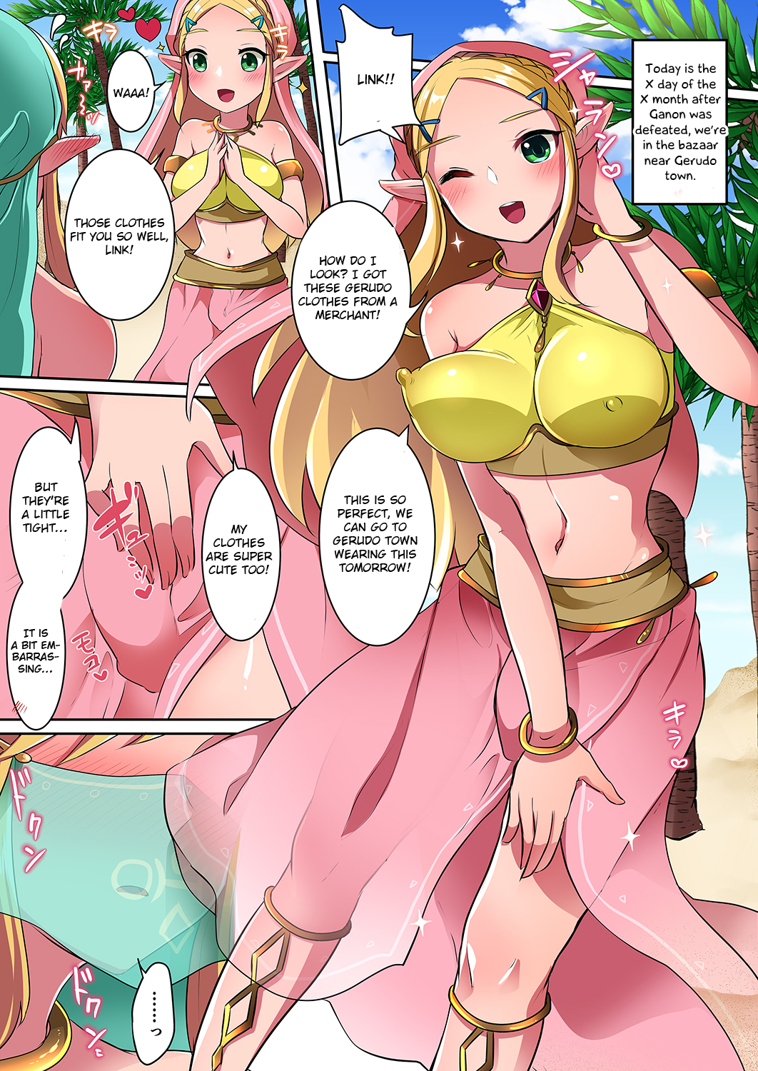 Gerudo Link (Breath Of The Wild) Rule 34 Image