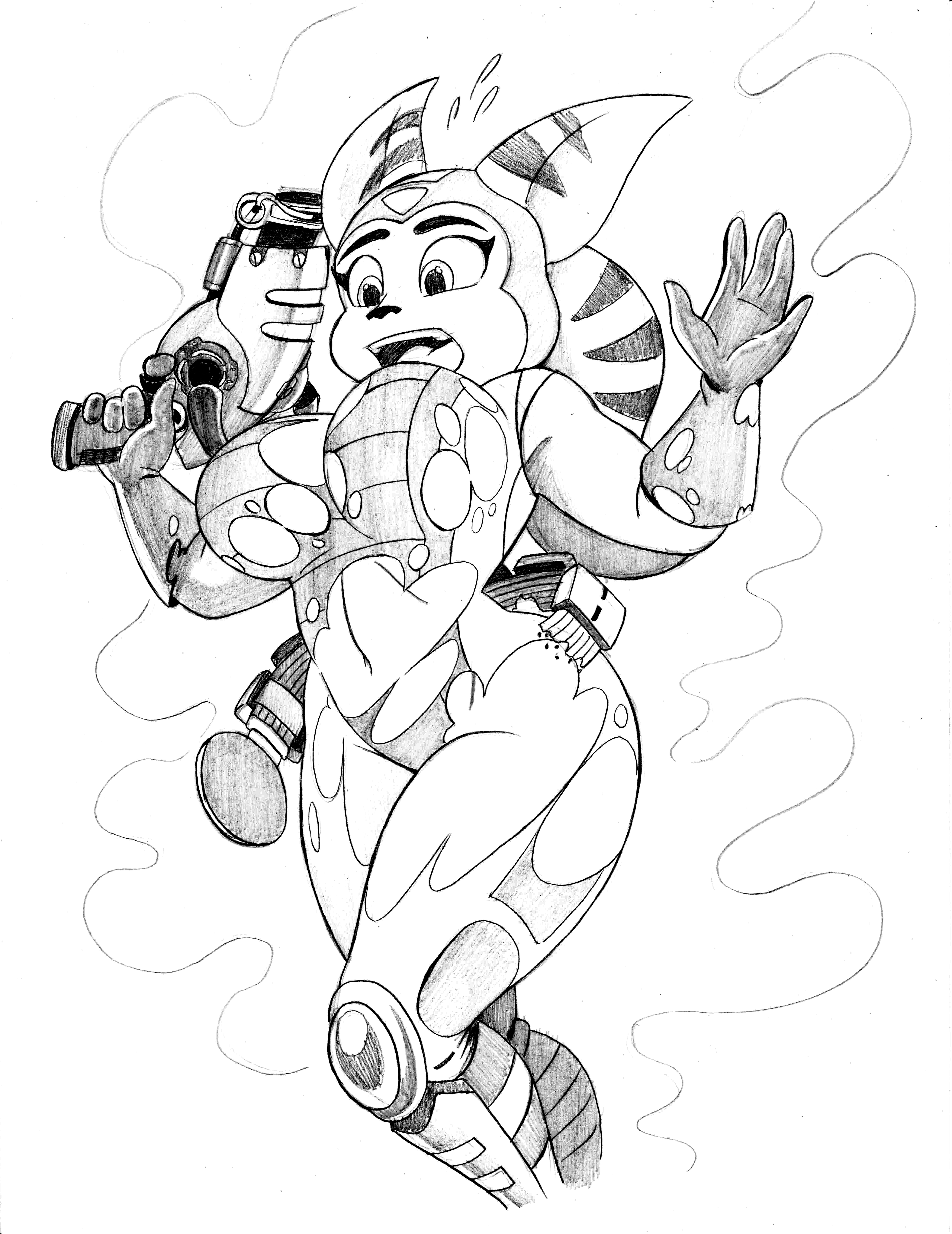 Angela Cross (Ratchet And Clank) Rule 34 Image