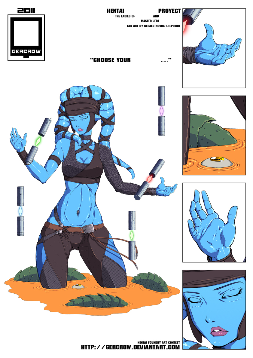 Aayla Secura (Attack Of The Clones) Rule 34 Image