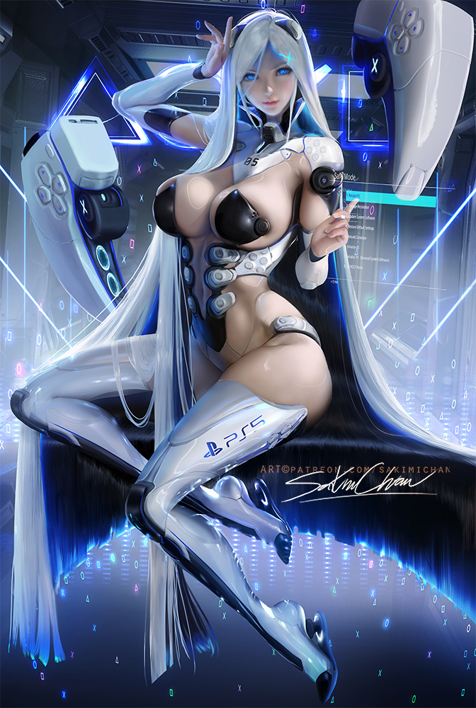 Ps5-Tan (Console-Tan) Rule 34 Image