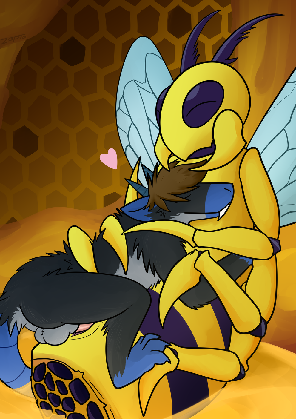 Queen Bee (Terraria) Rule 34 Image