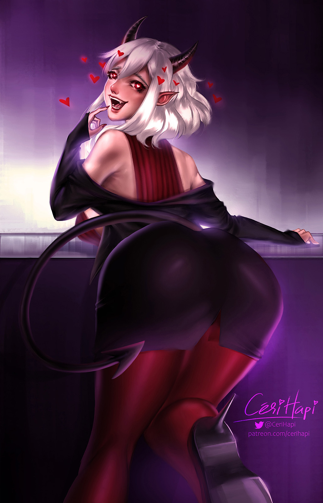 Modeus (Helltaker) Rule 34 Image