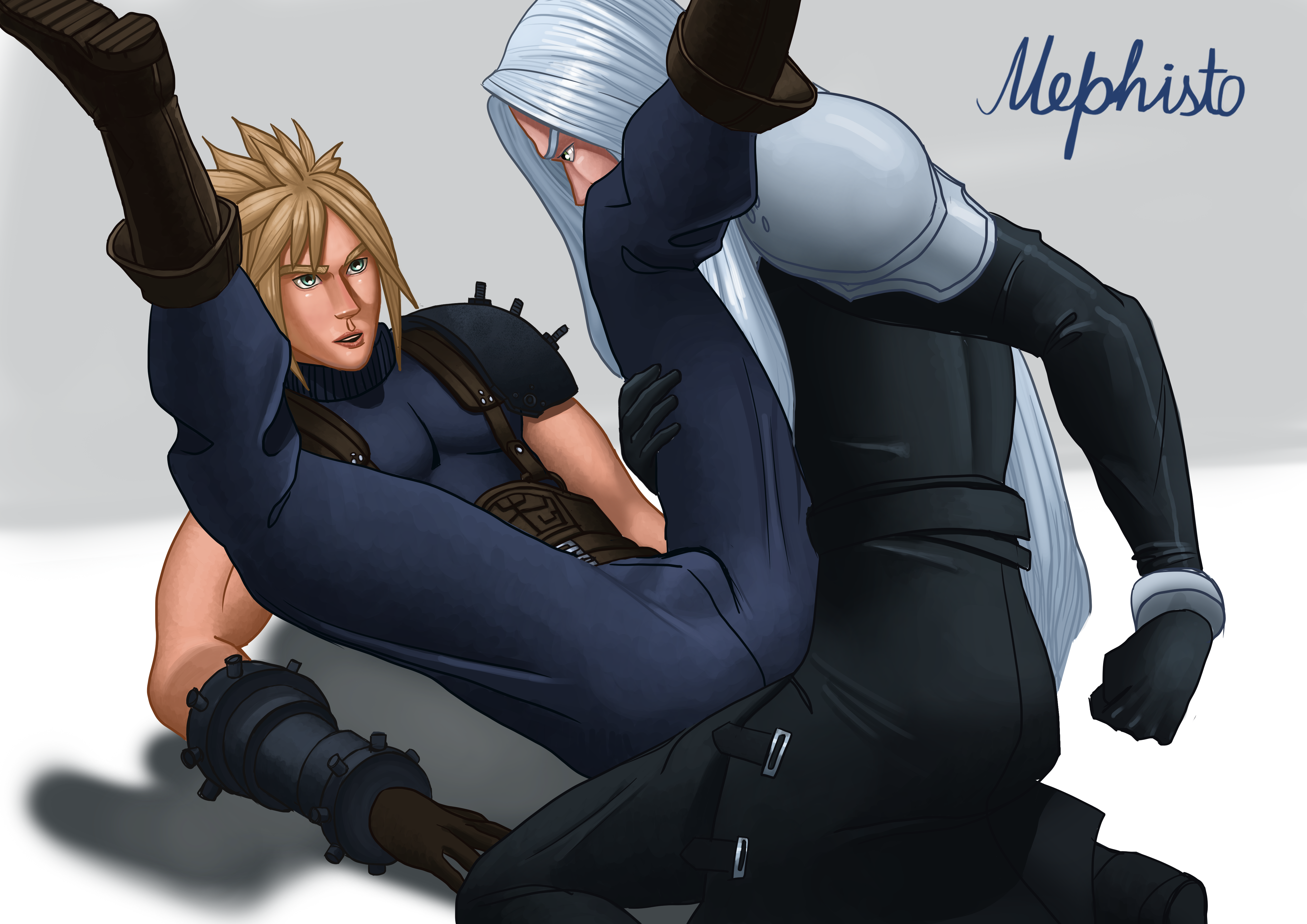 Cloud Strife (Final Fantasy) Rule 34 Image